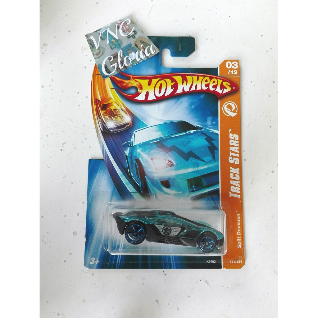 Hot Wheels Race Split Decision Track Stars Black Hotwheels HW Hitam balap Loop