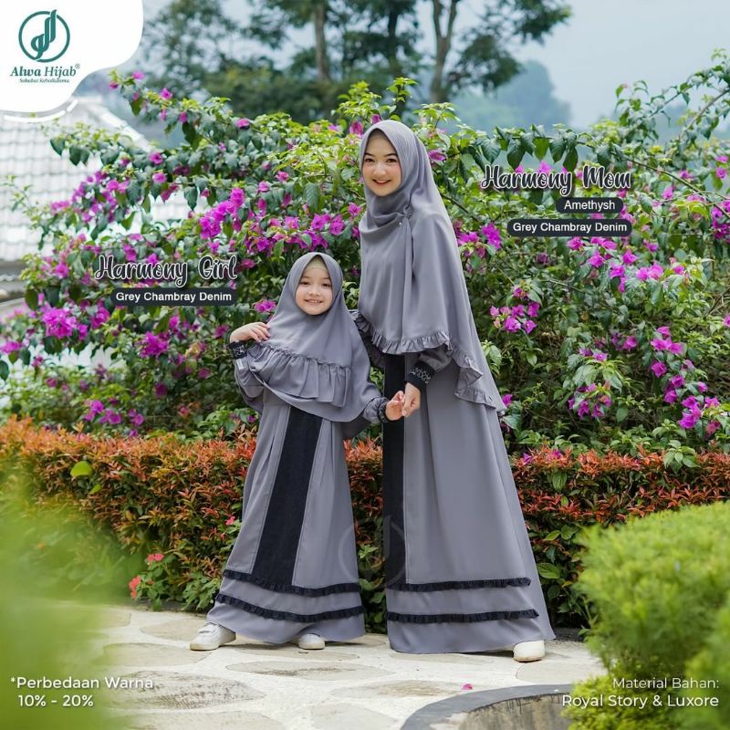 Harmony Dress Set Khimar by Alwa Hijab
