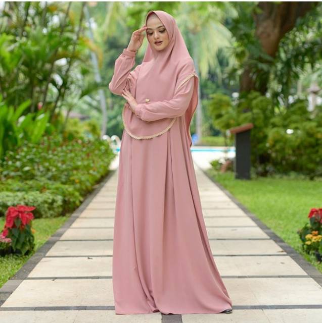 Gamis syar'i asdf gamis super Jumbo LD 100 110 120 130 140 size L XL XXL XXXL 4XL Gamis Terbaru gamis murah gamis polos gamis set khimar Nasira