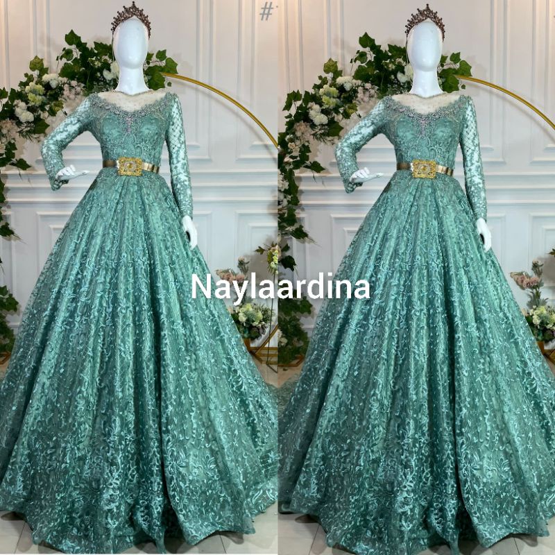 GAUN PENGANTIN BARBIE  MODERN//BAJU WEDDING MEWAH BEREKOR//KEBAYA//JAS