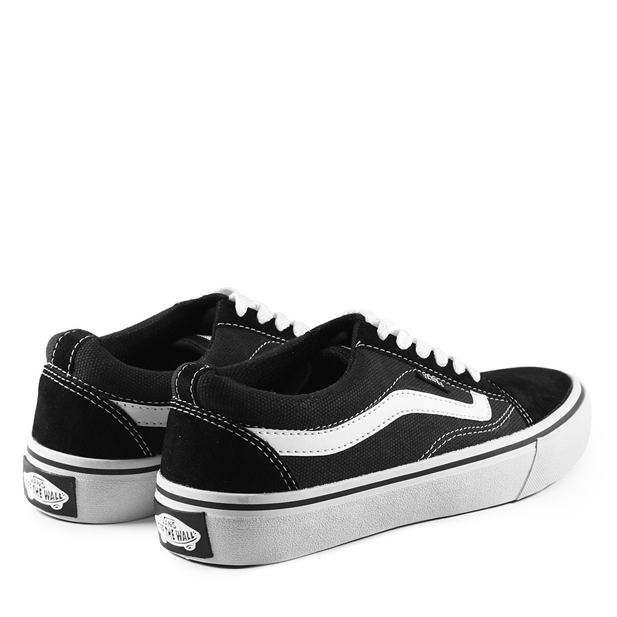 Sepatu Sneakers Pria wanita  Black White free BOX