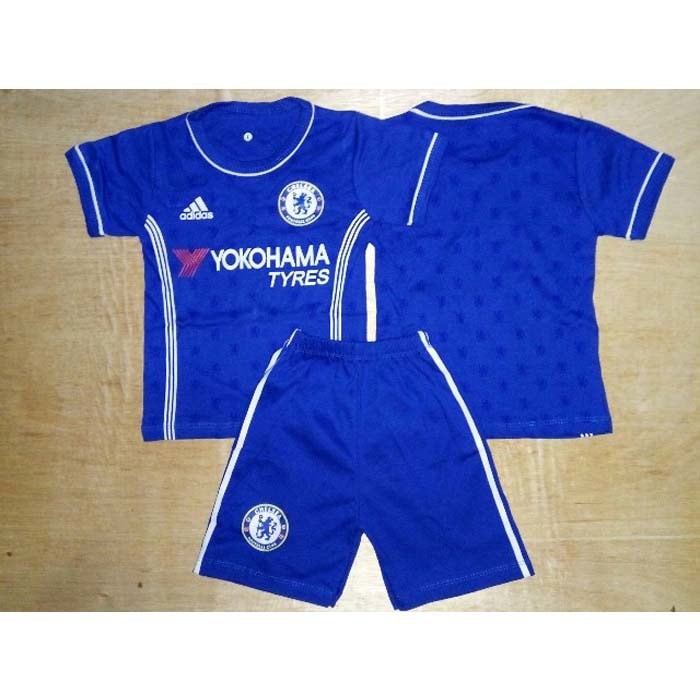 Baju Bola Anak Bayi Setelan Jersey Bayi - Chelsea Home