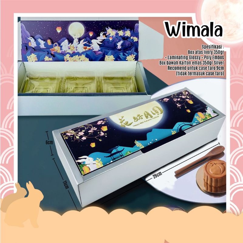 BOX MOONCAKE / PACKAGING MOONCAKE - WIMALA