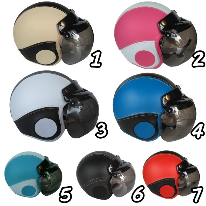 helm anak bogo polos