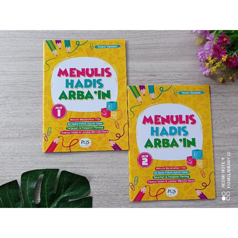 Menulis Hadis Arbain (2 buku)