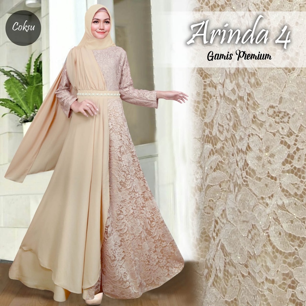 Baju Gamis Muslim Terbaru 2020 2021 Model Baju Pesta Wanita kekinian Bahan model pesta gaun remaja Gamis Brukat terbaru 2021mewah Baju kondangan wanita Kekinian