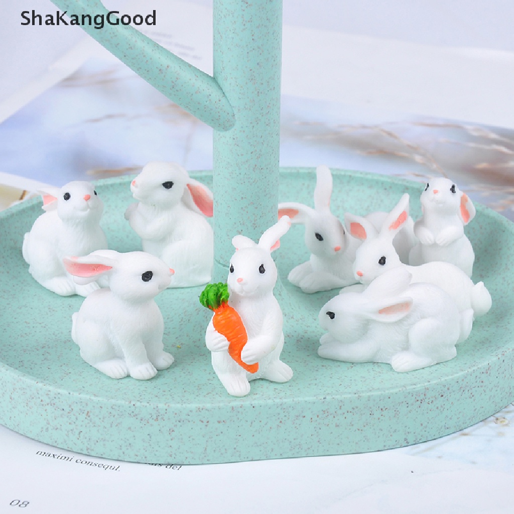 1pc Ornamen Miniatur Kelinci mini Untuk Dekorasi Taman