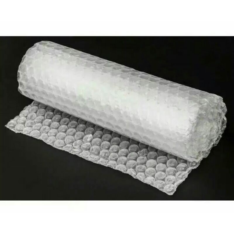 

Bubble wrap untuk packing tambahan.