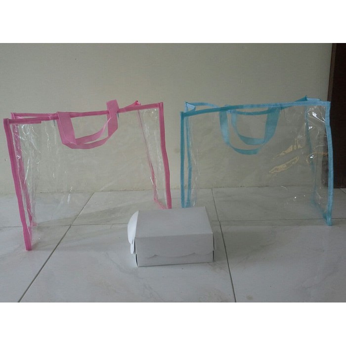 [TERMURAH] TAS MIKA BISBAN BESAR Goodie bag souvenir ulang tahun goody parcel harga TERMURAH GROSIR-2