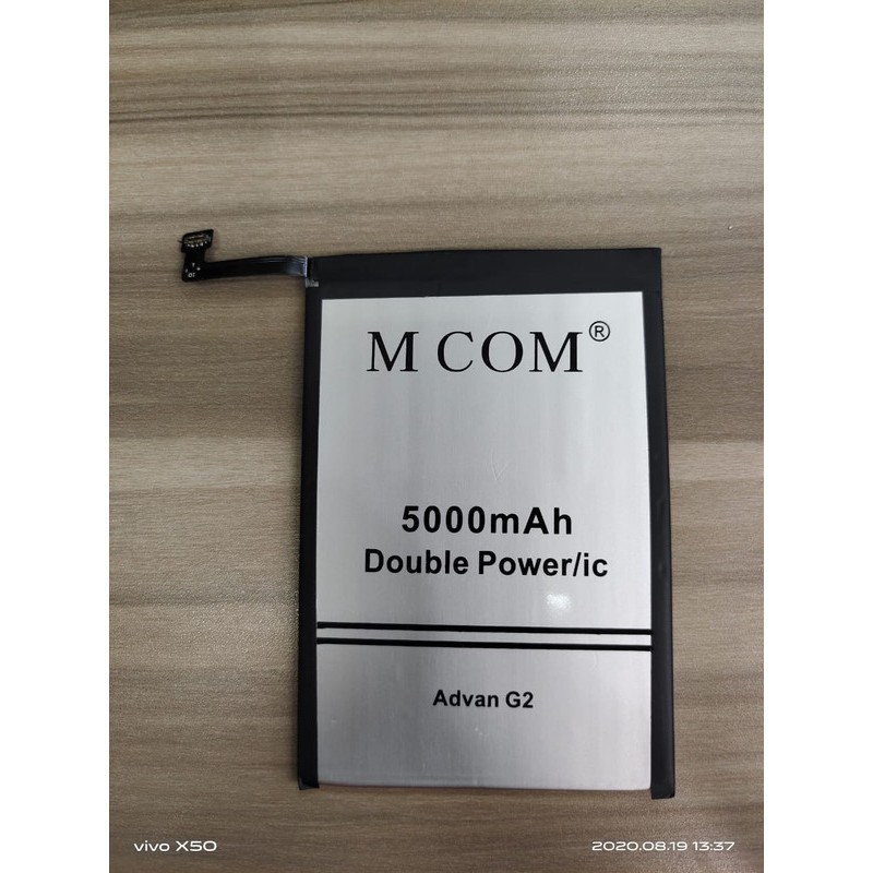 Battery Batre Baterai Double Power Mcom Advan G2