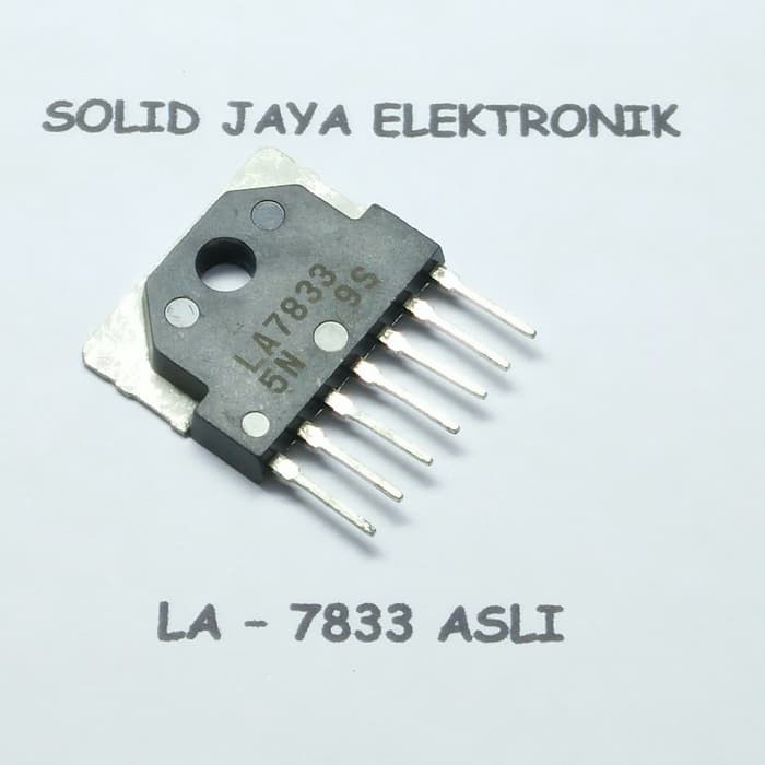 Transistor LA7833 ASLI ORIGINAL - TR IC LA 7833 TR Vertical Vertikal