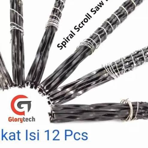 ♢ MATA GERGAJI UKIR /IKAT / GERGAJI UKIR/MATA GERGAJI SPIRAL/ SPIRAL SCROLL SAW /GERGAJI MULTIFUNGSI