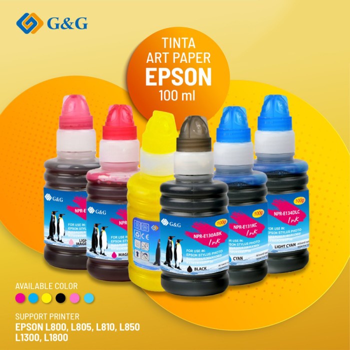 

Buruan Tinta Art Paper G&G 100Ml Sale!!!