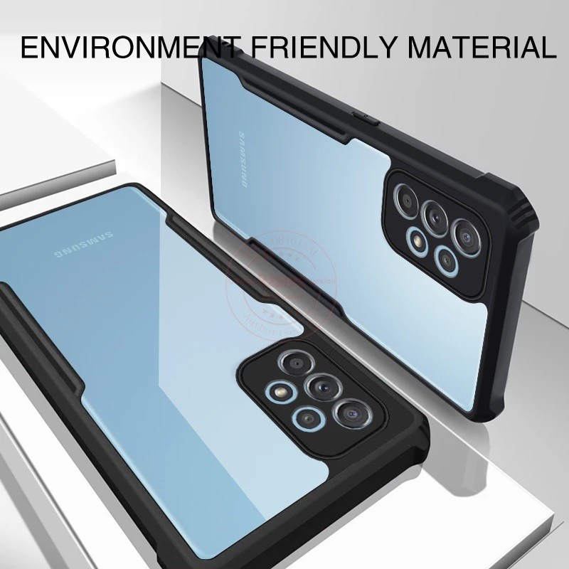 Case Samsung A23 4G Case Fusion Armor Transparant Casing