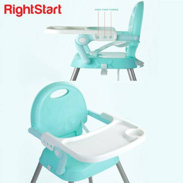 Kursi Makan Anak Bayi High Chair / Baby Booster / Baby Chair Right Start 4 in 1 HC 2378 Multifunction