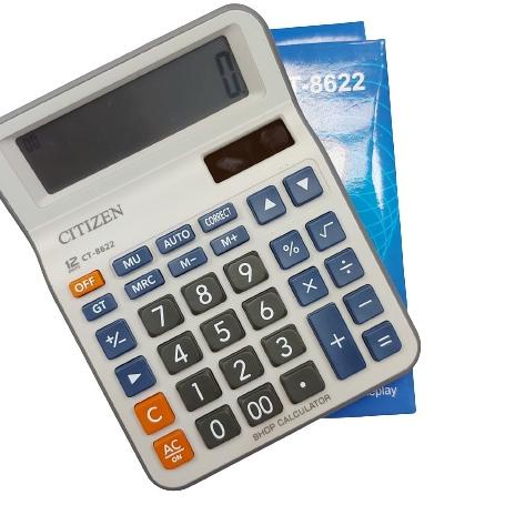 

Baru - Kalkulator Dagang Citizen CT-8622 Calculator Citizen CT 8622 - 12 Digit