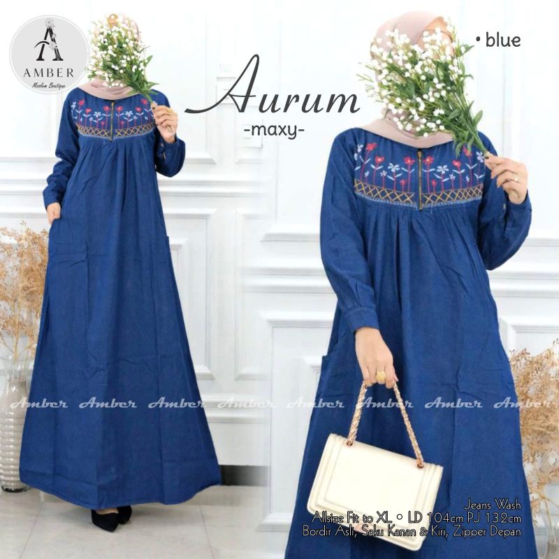 Aurum Maxy Dress