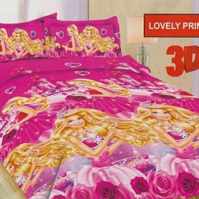 Sprei anak bonita karakter lovely princess 120 x 200/sprei karakter lovely princess