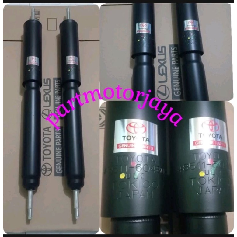 shockbreaker shock absorber land cruiser vx80 vx 80 depan Toyota ori