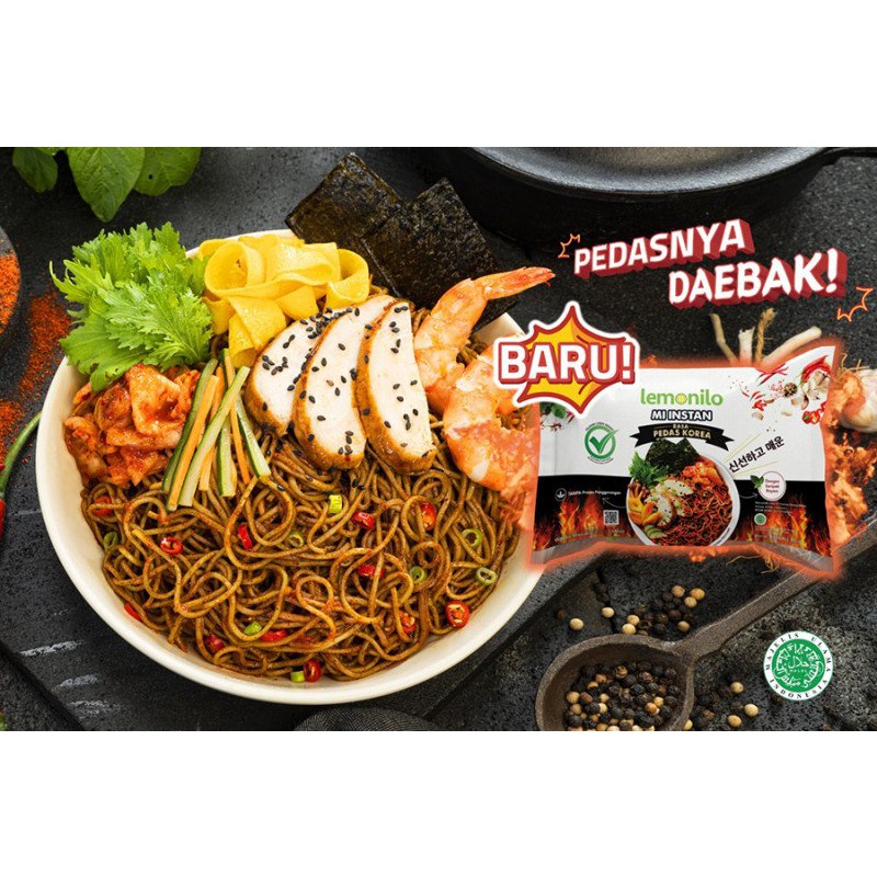 

LEMONILO MIE INSTAN 85 GRAM MI KOREA PEDAS INSTANT