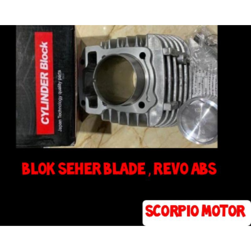 Blok Seher Boring Honda Blade , Revo ABS Karbulator TPI