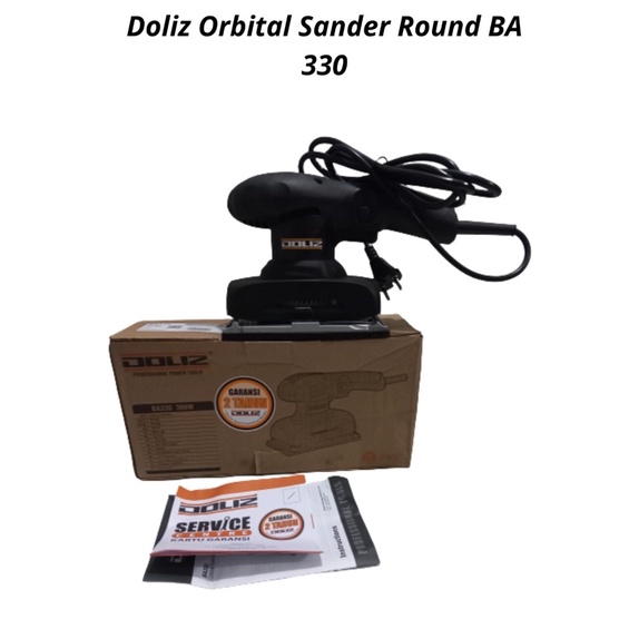 Mesin AMPLAS DOLIZ BA330 / DOLIZ Orbital Sander Round BA330