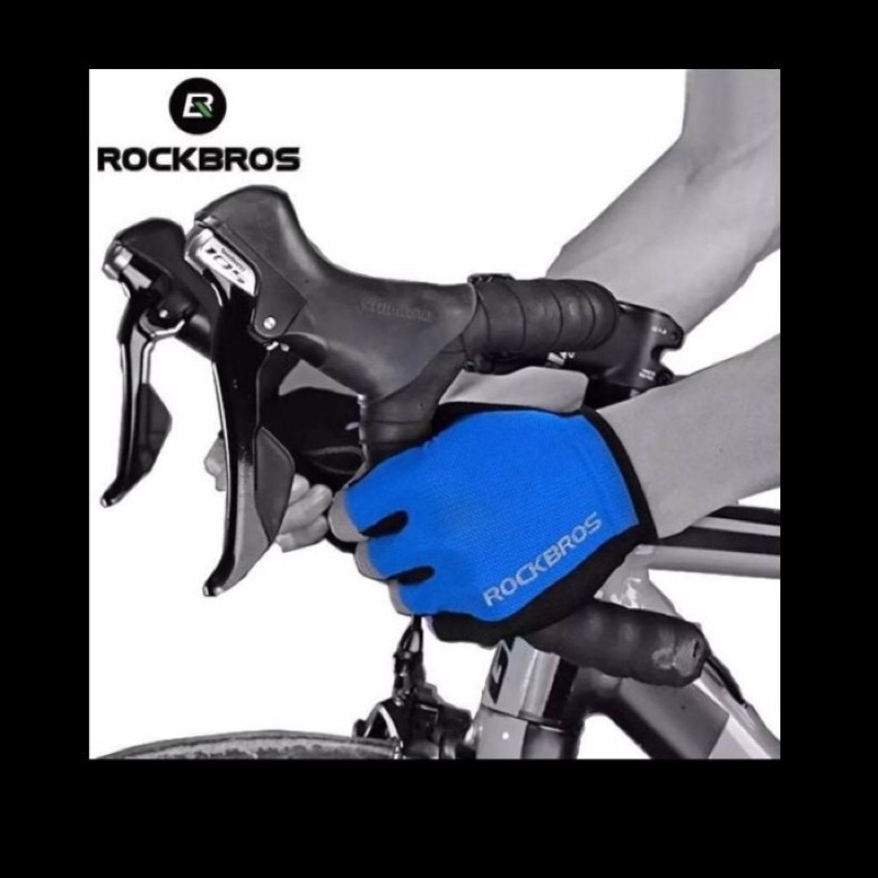 ROCKBROS S099 sarung tangan Sepeda Bike Glove Half Finger Anti Slip