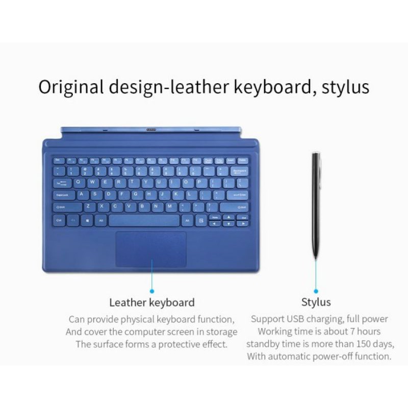 Laptop 2 in 1 PIPO W10 10.1&quot; Intel Celeron N4120 6/64GB SSD+Keyboard+Pen Ori