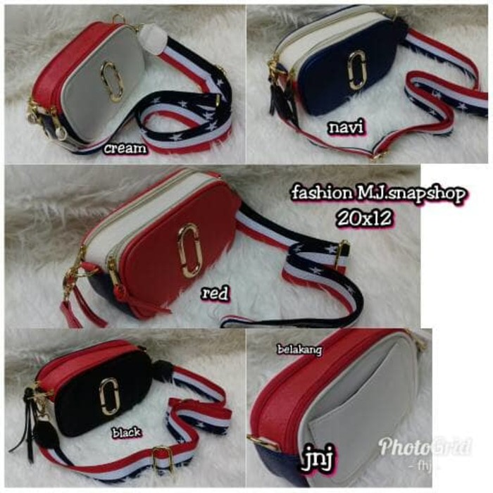 PROMO  tas murah/tas lokal/tas bagus/Sling MJ snapshot  Terlaris