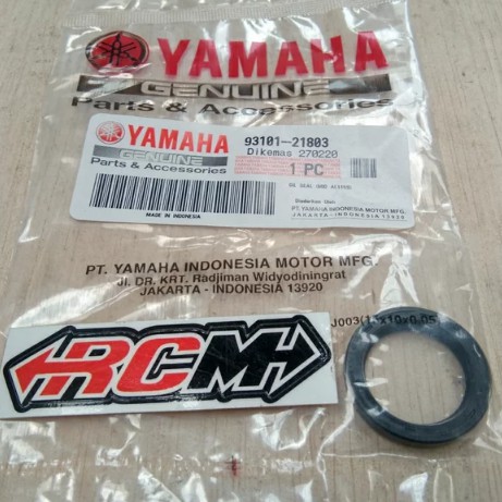 SEAL SIL RUMAH ROLLER ROLER NOUVO Z LELE MIO SOUL SPORTY FINO CARBU KARBU ORI YAMAHA 93101-21803