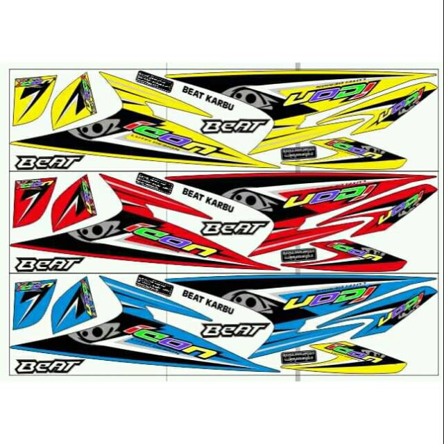 Striping beat karbu icon mata