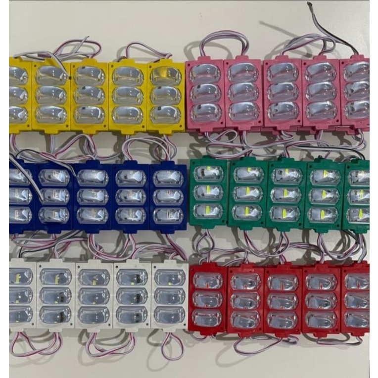 Led 3 mata TERANG lampu motor,mobil,bis,truck-1