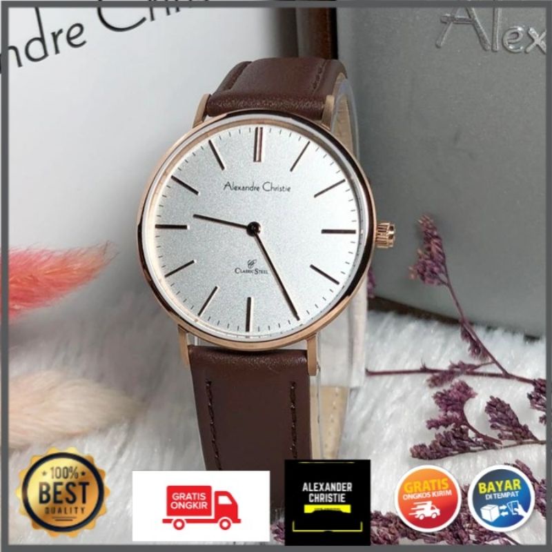 ALEXANDER ALEXANDRE JAM TANGAN WANITA ALEXANDER ALEXANDRE CHRISTIE CRISTIE WANITA ORIGINAL AC8490
