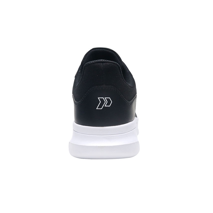 Precise Derell W Sepatu Sneakers Sekolah - Black/White