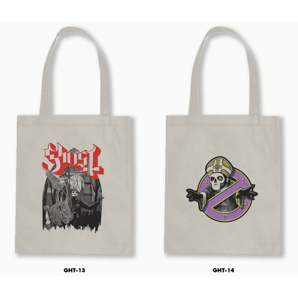 TOTE BAG BLACU - GHOST 01