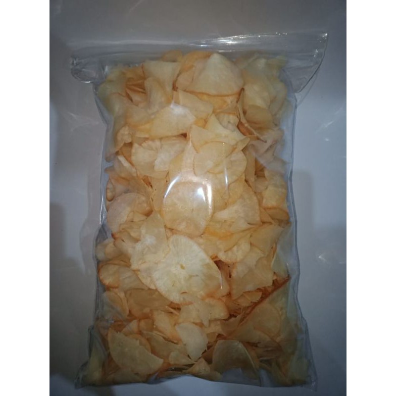 

makanan ringan keripik singkong bulat original
