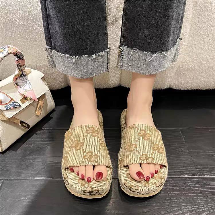 9026 Women Shoes Wedges Sandal Wanita Import Fashion Sendal Murah