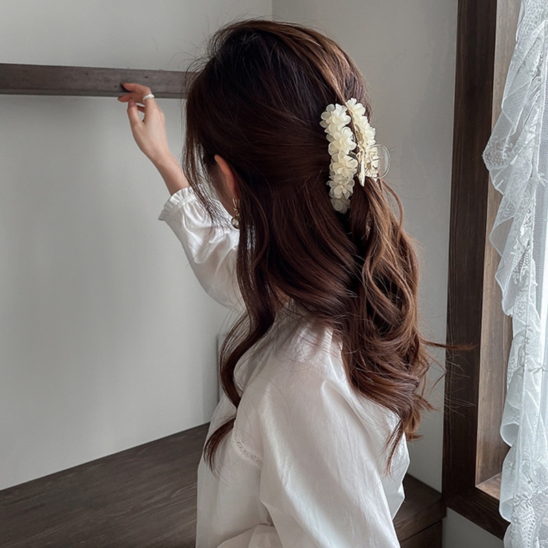 JEPIT BUNGA JEPITAN AKRILIK PANJANG FLOWER JEDAI BESAR KLIP AKSESORIS RAMBUT ELEGAN KOREA WANITA FLORAL FLOWER BESAR TEBAL KOREAN WOMEN FEMALE ELEGANT JAW THICK HAIR ACCESSORIES CLUTCHER CLAW CLIP CLIPS LARGE BIG LONG JUMBO HAIRCLIP FAIRY ELEGANT