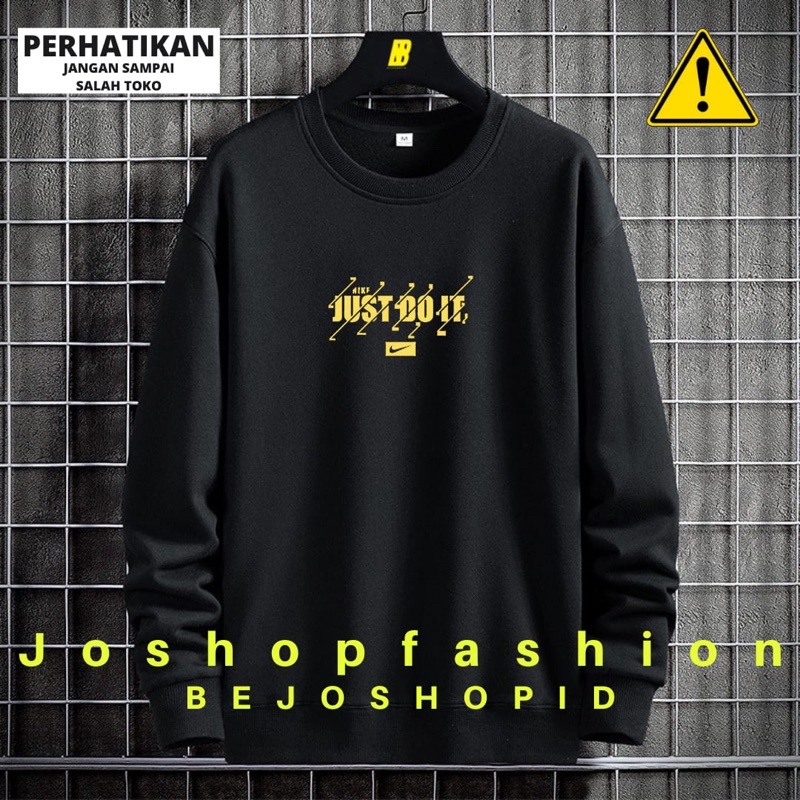 

Joshopfashion - Crewneck Josdo it sablon kuning