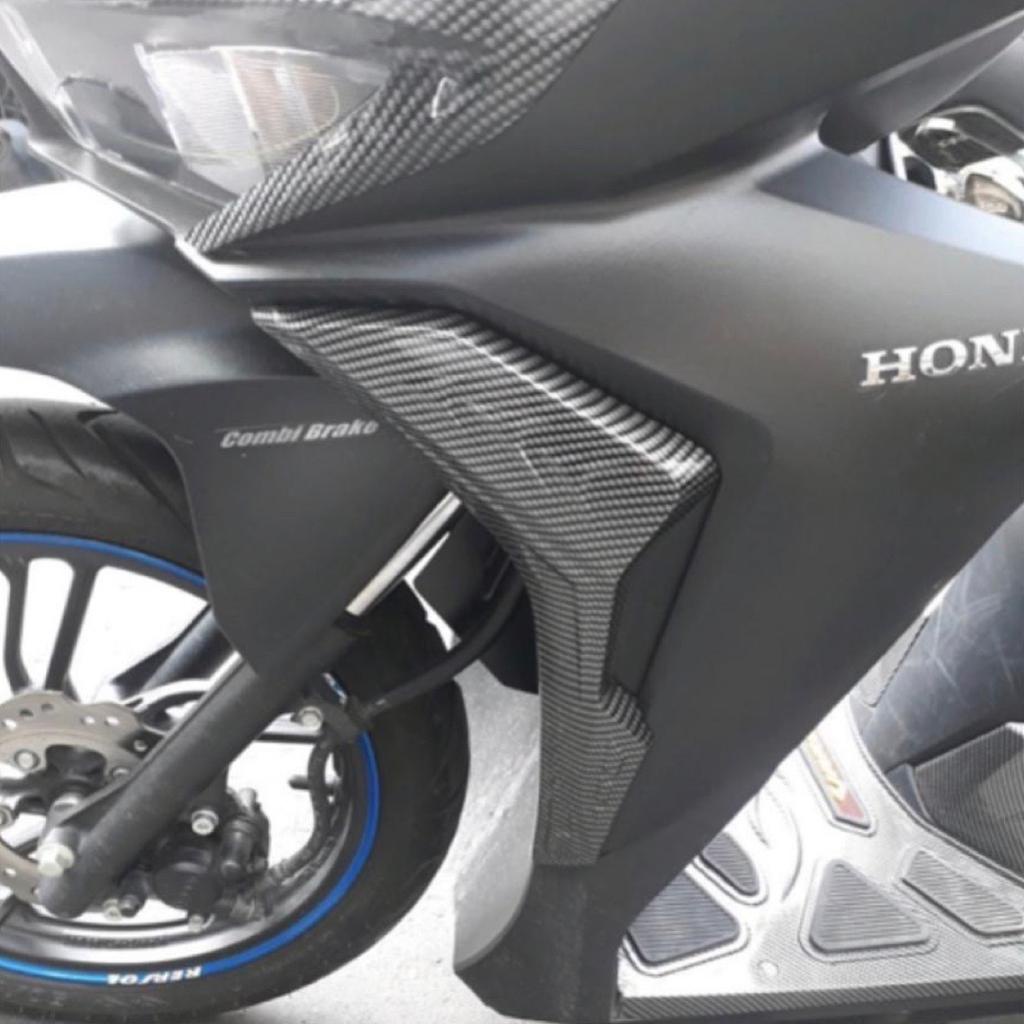 Cover List Tutup Body Depan Carbon  Karbon   Honda Vario 125 New 2018 Nemo Original PNP - Charmoto