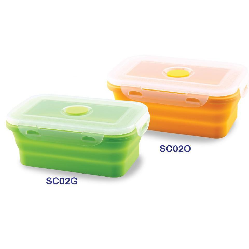 Baby Safe SC02 Collapsible Food Container / Tempat Makan Bisa Dilipat