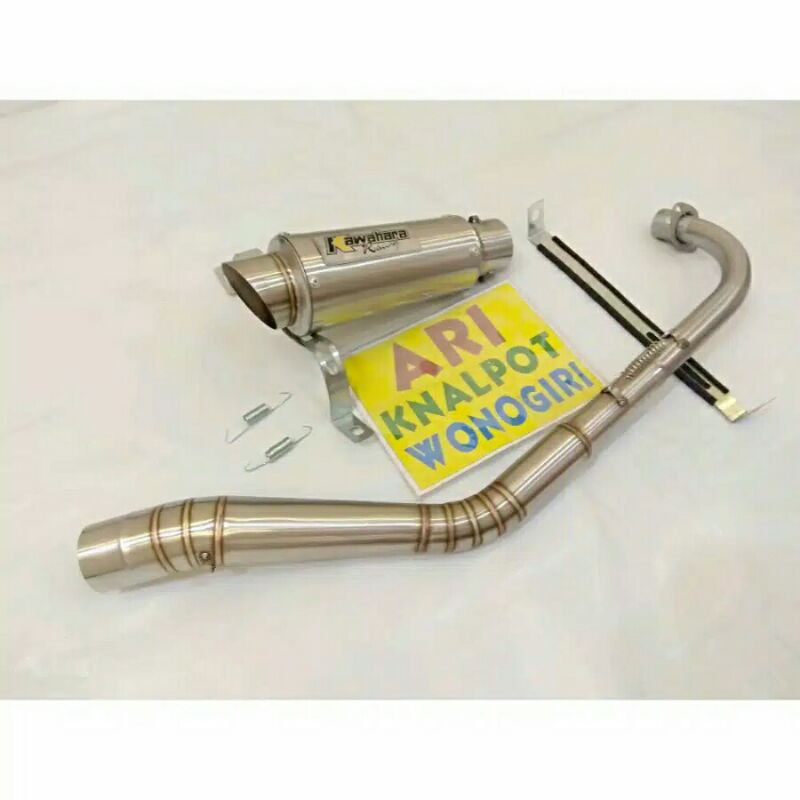 knalpot Kawahara kolong road race bebek Jupiter z Vega Shogun Supra kharisma smash