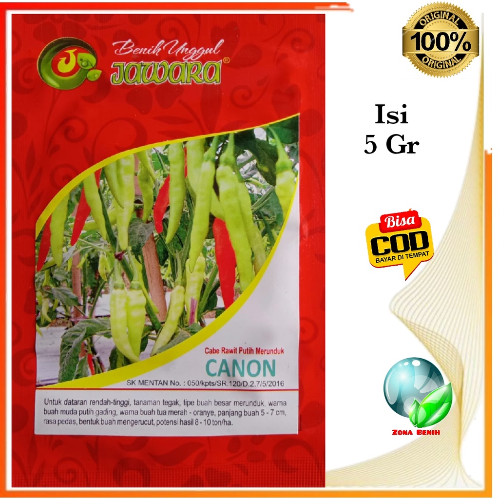 Cuci Gudang Isi 5 Gram Bibit Cabe Rawit Canon | Benih Cabe Rawit | Bibit Cabe | Bibit Unggul mlmEaVS7WRErL