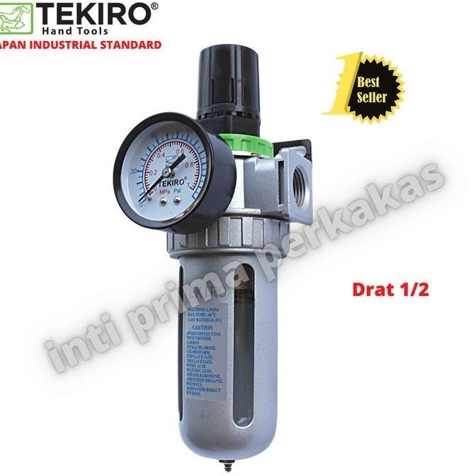 TEKIRO Single Air Filter Regulator - Filter Udara Kompresor Terlaris