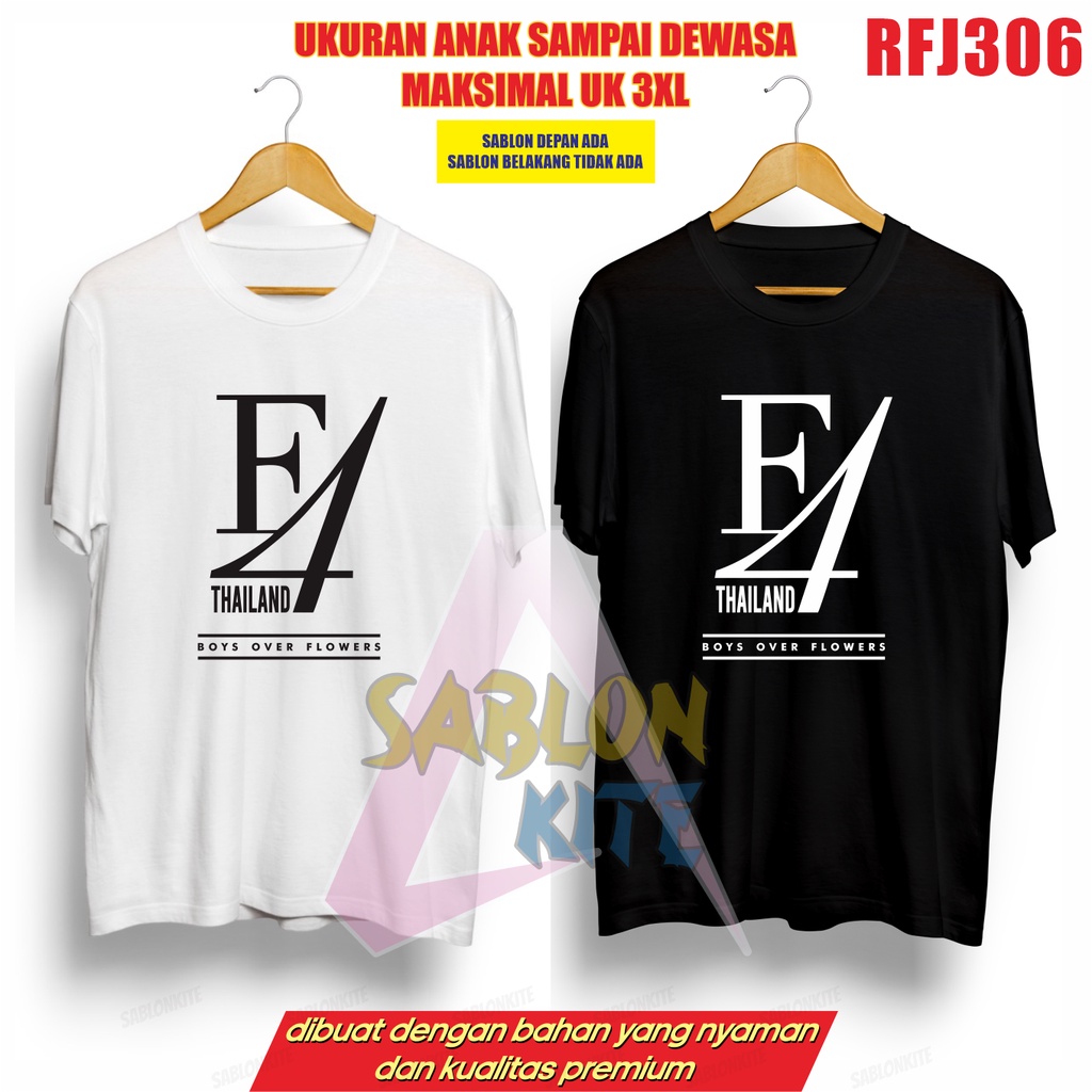 MURAH!!! KAOS F4 THAILAND RFJ306 up to 3xl