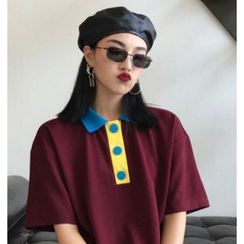 KACAMATA SUNGLASSES  FRAME METAL KOTAK KECIL HITAM KEREN