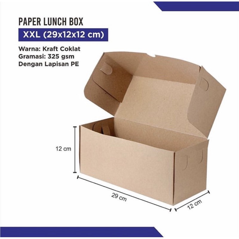 

MIN. ORDER 100PCS! Kemasan / Packaging / Box / Kotak / Dus Kue, Donat, Bolu dll (B18K4)