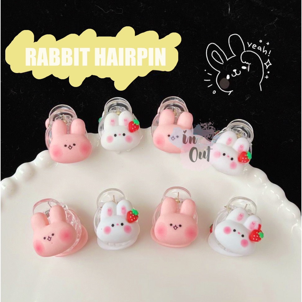 Jepitan rambut Sanrio Hellokitty Love Rabbit Pig Peach dewasa anak anak / Jepit rambut lucu / kid Woman Hairpin ACC39