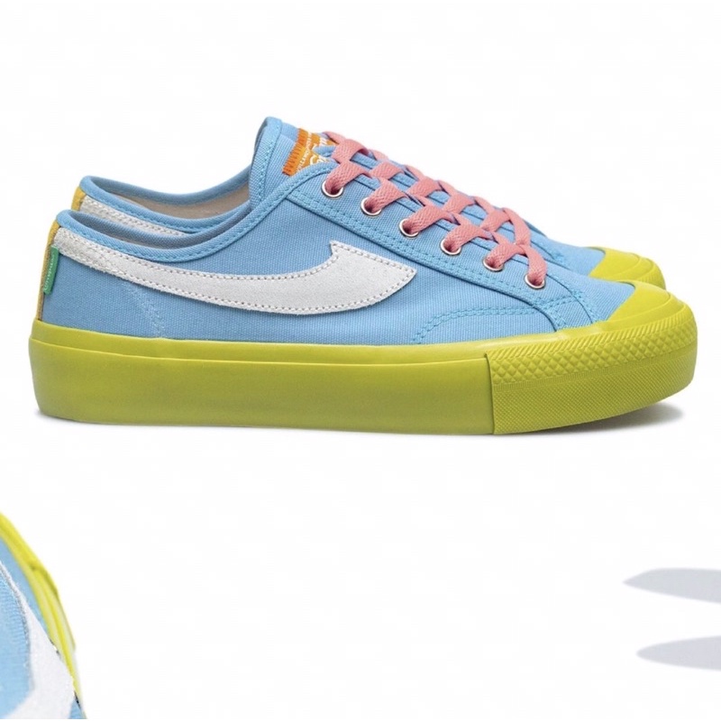 Sepatu Compass Gazelle Low Matcha Blue