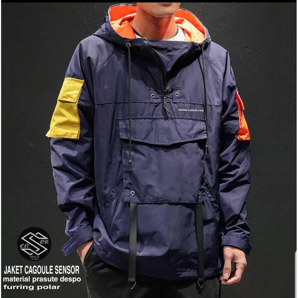 jaket cougle kombinasi jaket pria Sensor